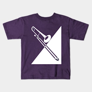 Bipolar Trombone (White variant) Kids T-Shirt